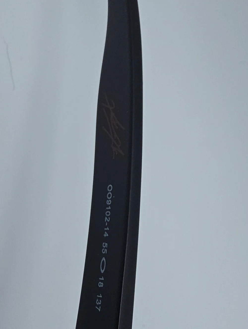 Oakley Holbrook OO9102-14 Black Frames 55-18-137 Signature Edition Frames Only